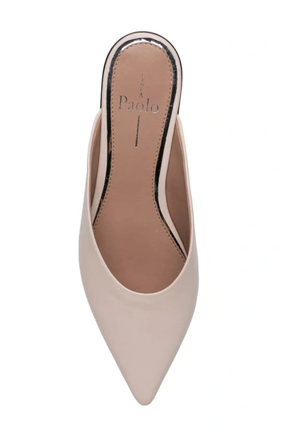 Linea Paolo Ayla Pointy Toe Mule In Pale Pink