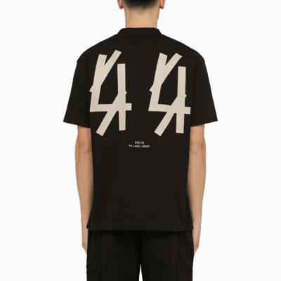 Shop 44 Label Group Aktion Mekanik Black Crew Neck T Shirt