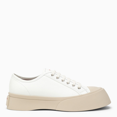 Shop Marni Low Pablo White Sneaker