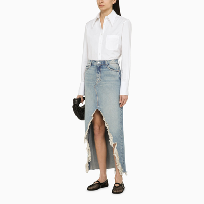 Mother The Ditcher Maxi Super Frayed Skirt