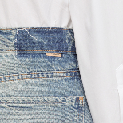Mother The Ditcher Maxi Super Frayed Skirt