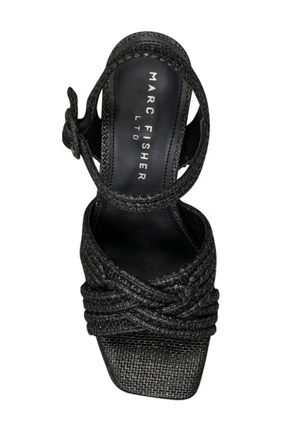 Shop Marc Fisher Ltd Chesse Platform Sandal In Black 001