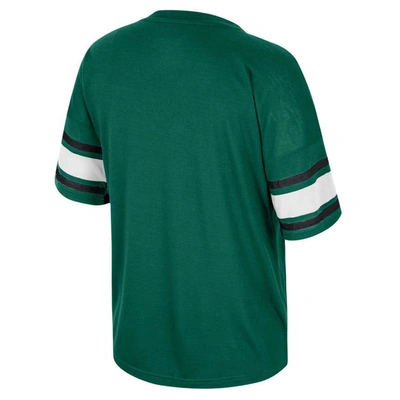 Shop Colosseum Green Michigan State Spartans I'm Gliding Here Rhinestone T-shirt