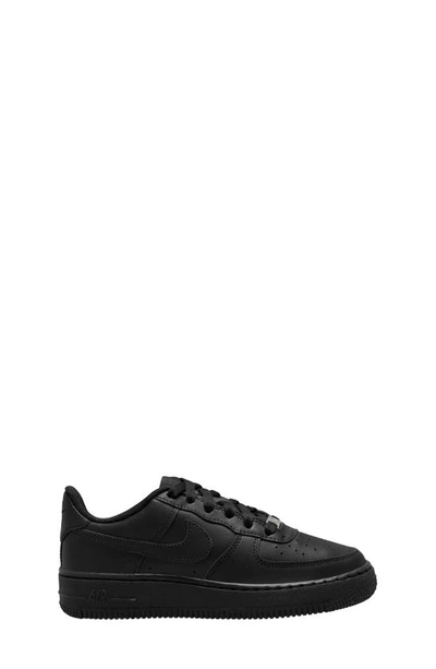 Shop Nike Kids' Air Force 1 Sneaker In Black/ Black/ Black/ Black