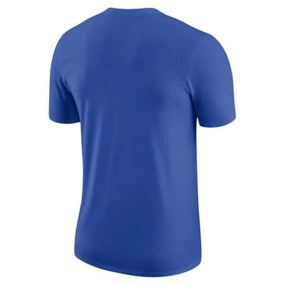 Shop Nike Blue Dallas Mavericks Just Do It T-shirt