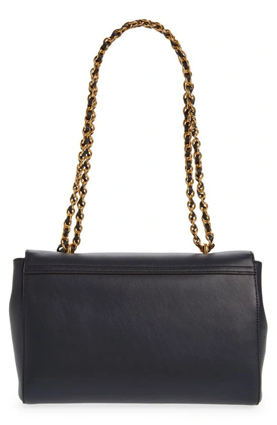 Shop Mulberry Medium Lily Leather Bag In Night Sky