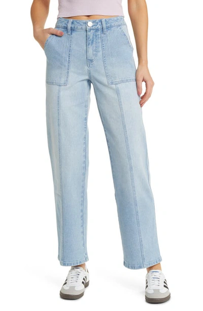 Shop 1822 Denim Wide Leg Carpenter Jeans In Lizzy