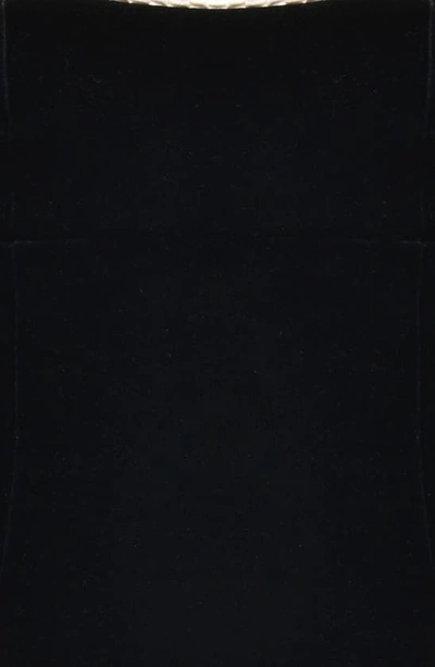 House Of Cb Noa Puff Shoulder Velvet Top In Black