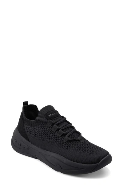 Shop Easy Spirit Power Lace-up Sneaker In Black