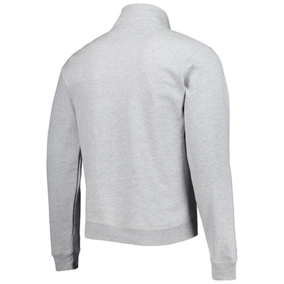 Shop League Collegiate Wear Gray Oregon Ducks Stack Essential Lightweight Fleece Quarter-zip Sweatshirt