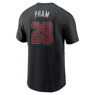Shop Nike Tommy Pham Black Arizona Diamondbacks 2024 Fuse Name & Number T-shirt