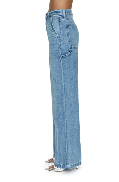 Shop Pistola Milo Workwear Wide Leg Carpenter Jeans In Marcel