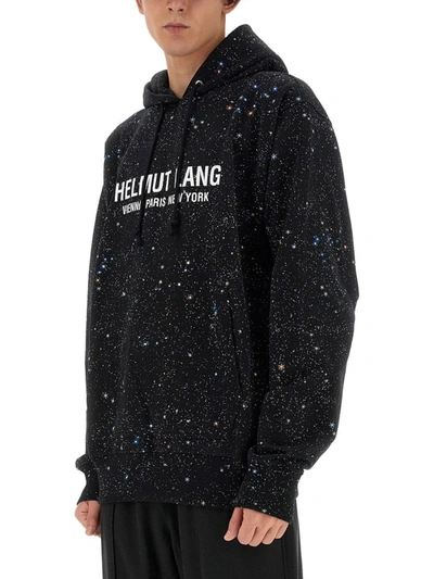 Shop Helmut Lang Sweatshirt With Logo In Black