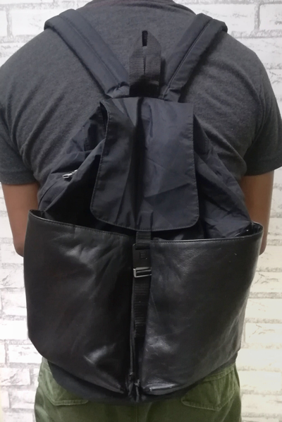 Pre-owned Yohji Yamamoto X Ys Yamamoto Yohji Yamamoto Y'saccs Hybrid Technical Backpack In Black
