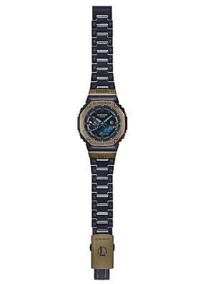 Pre-owned Casio G-shock Gm-b2100ll-1ajr League Of Legends Solar Men Watch Stainless Steel