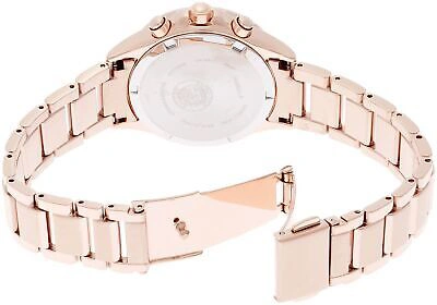 Pre-owned Citizen Xc Fb1403-53a Eco-drive Solor Women Watch Chronograph Stainless Steel