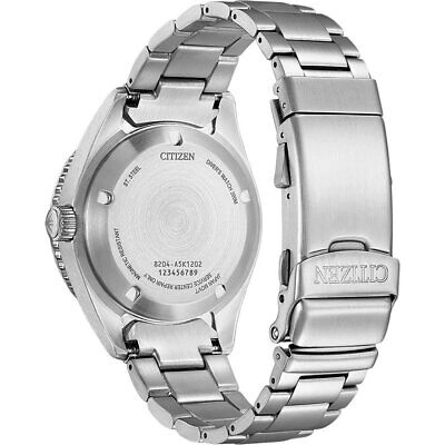 Pre-owned Citizen Silver Mens Analogue Watch Promaster Marine Ny0129-58le