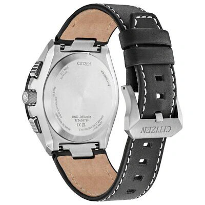 Pre-owned Citizen Black Mens Analogue-digital Watch Promaster Skyhawk A-t Jy8149-05e