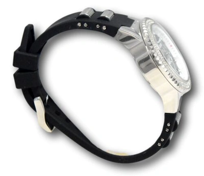 Pre-owned Invicta Nfl Las Vegas Raiders Lady Women's 39mm Crystals Chronograph Watch 42753