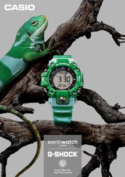 Pre-owned Casio G-shock Mudman Gw-9500kj-3jr Master Of Earthwatch Men Watch Limited