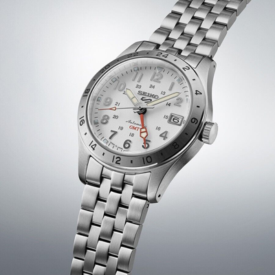 Pre-owned Seiko 5 Sports Field Gmt Sports Style Sbsc009 Automatic Men's Watch Date