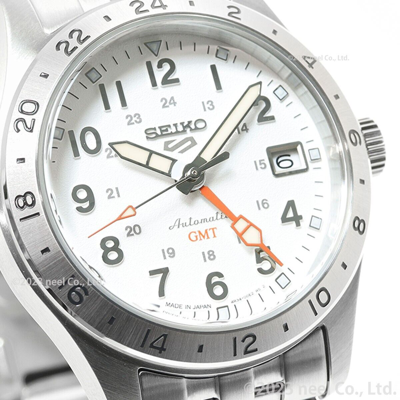 Pre-owned Seiko 5 Sports Field Gmt Sports Style Sbsc009 Automatic Men's Watch Date