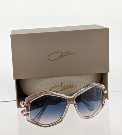 Pre-owned Cazal Brand Authentic  Sunglasses Mod. 8507 Col. 003 Rose Gold 58mm 8507 In Blue