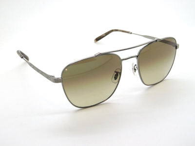 Pre-owned Oliver Peoples Brunello Cucinelli Ov1322st 525485 Marsan Photochromic Sunglasses In Green