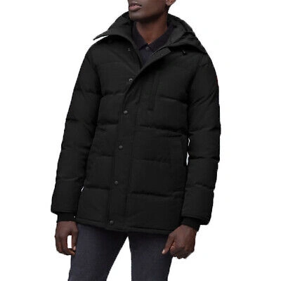 Pre-owned Canada Goose Carson Parka Jacket Mens Style : 3805m In Black