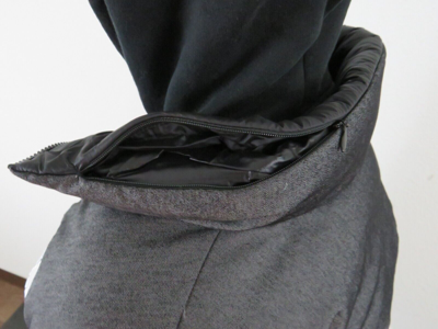 Pre-owned The North Face Womens  1992 92 Reversible Nuptse 600-down Hooded Jacket Black In Black Denim