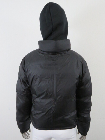 Pre-owned The North Face Womens  1992 92 Reversible Nuptse 600-down Hooded Jacket Denim In Blue