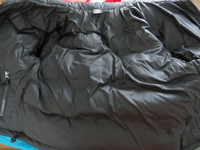 Pre-owned The North Face Womens  1992 92 Reversible Nuptse 600-down Hooded Jacket Black In Black Denim