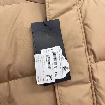 Pre-owned Hugo Boss Down-filled Parka Jacket With Water-repellent Finish Beige