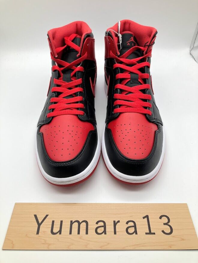 Pre-owned Jordan Nike Air  1 Alternate Bred Black Fire Red Dq8426-060 Us 4-14 Brand