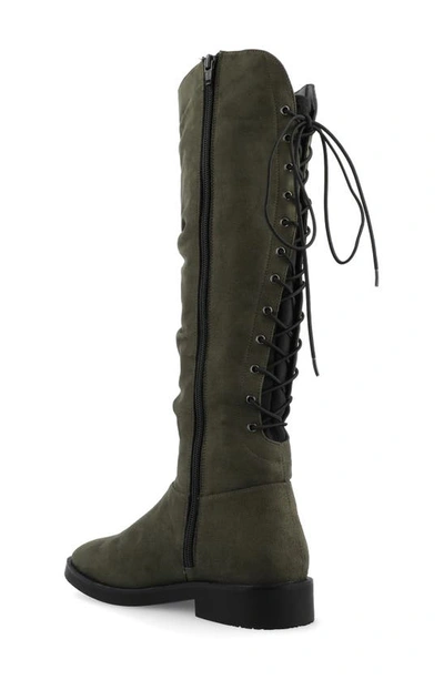 Journee Collection Miranda Boot In Olive