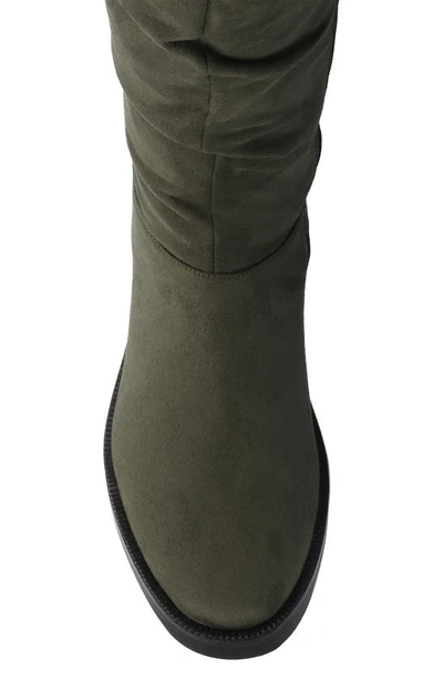 Journee Collection Miranda Boot In Olive