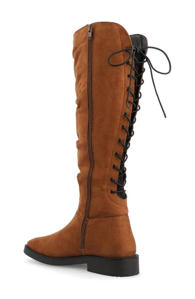Journee Collection Miranda Boot In Cognac