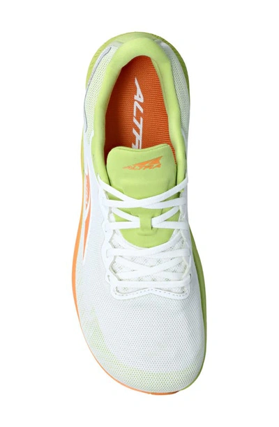 Shop Altra Rivera 3 Running Shoe In White/ Green