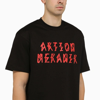 Shop 44 Label Group Printed Black Crew Neck T Shirt