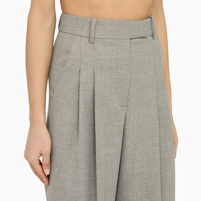 Shop By Malene Birger Cymbaria Grey Wide Trousers