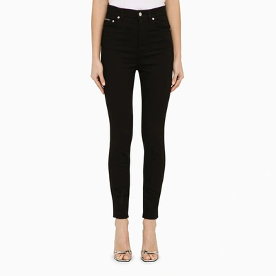 Shop Dolce & Gabbana Dolce&gabbana Black Denim Audrey Skinny Jeans