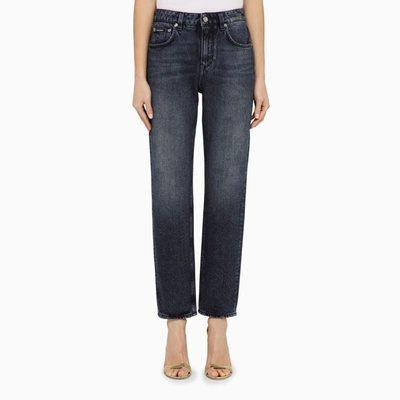 Shop Dolce & Gabbana Dolce&gabbana Blue Denim Boyfriend Jeans