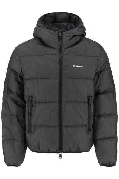 Shop Dsquared2 Ripstop Puffer Jacket