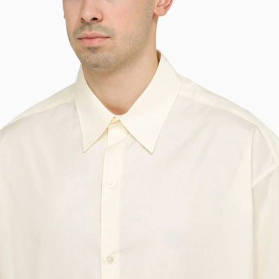 Shop Studio Nicholson White Oversize Short Sleeves T Shirt