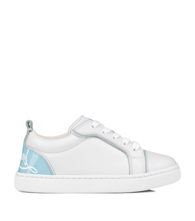 Shop Christian Louboutin Funnyto Leather Low-top Sneakers In Multi