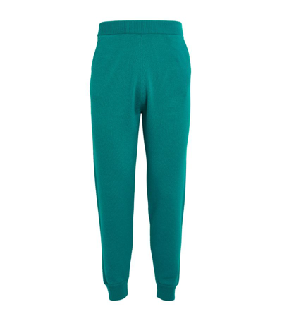 Shop Begg X Co Cashmere Sweatpants In Blue