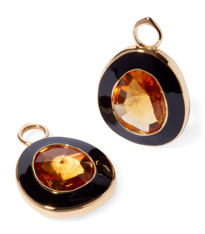 Shop Annoushka Yellow Gold And Citrine Sweetie Earring Drops
