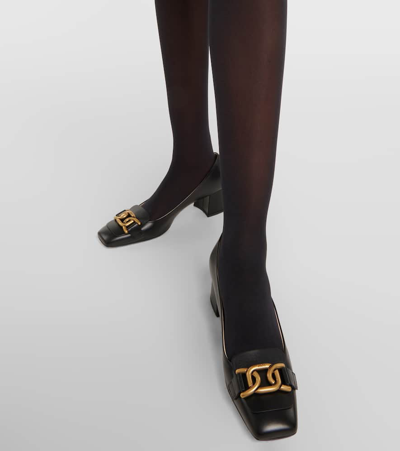 Tod's Kate 50mm Leather Pumps In Black