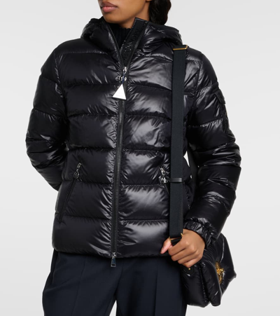 Shop Moncler Gles Quilted Down Jacket In Black