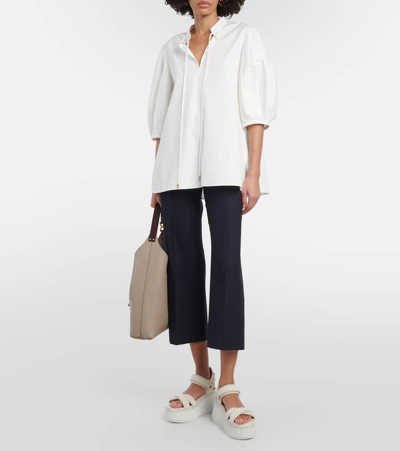 Chloé Nama Sandals In White